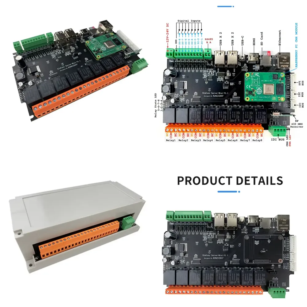 كينكوني راسبيري باي - خادم صغي - مراجعة Home Automation Raspberry Pi وسعره